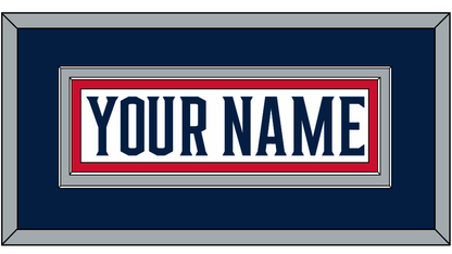 Columbus Nameplate - Road White (2017-2022) - Signature Tier 2