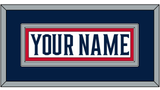 Columbus Nameplate - Road White - Double Mat 2