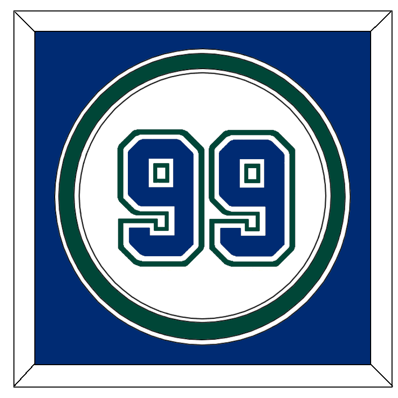 Tampa Bay Number - Alternate/Home White (2001-2007) - Signature Tier 2