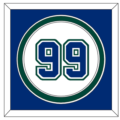 Tampa Bay Number - Alternate/Home White (2001-2007) - Signature Tier 2
