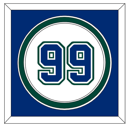 Tampa Bay Number - Alternate/Home White (2001-2007) - Signature Tier 2