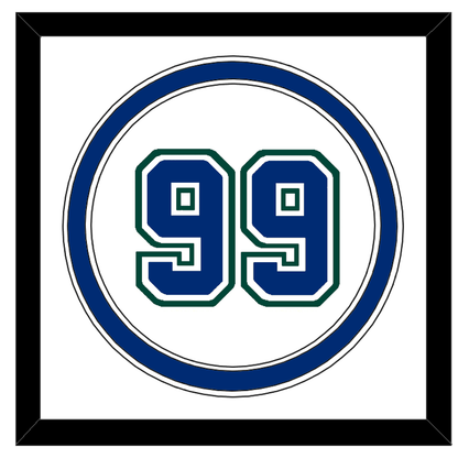 Tampa Bay Number - Alternate/Home White (2001-2007) - Signature Tier 1