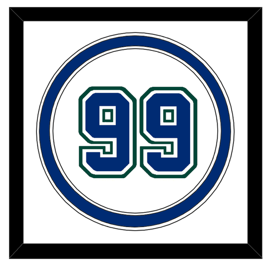 Tampa Bay Number - Alternate/Home White (2001-2007) - Signature Tier 1