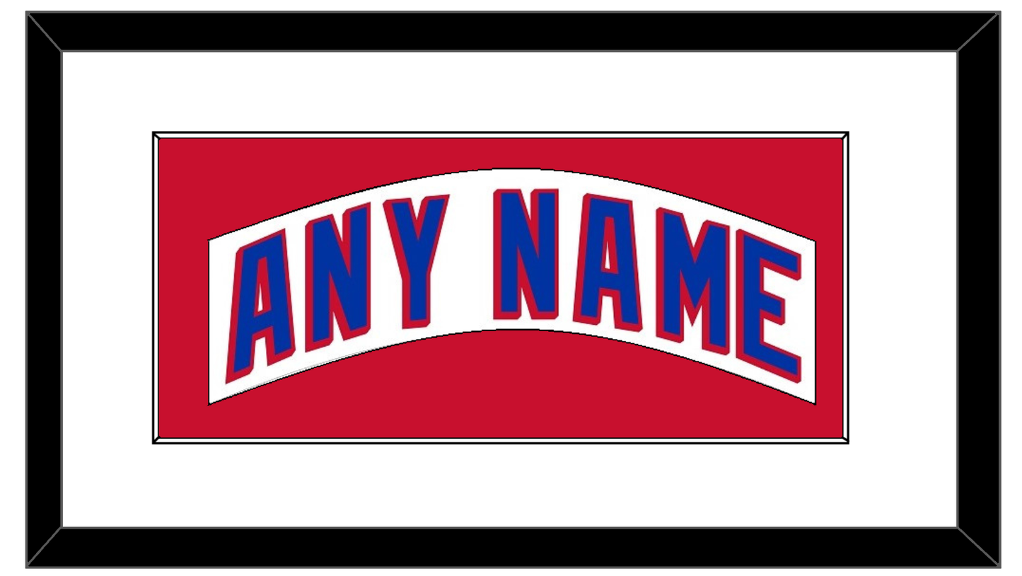 New York Nameplate - Road White - Essential Tier 1