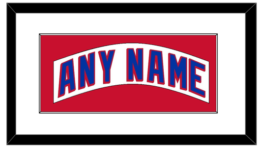 New York Nameplate - Road White - Essential Tier 1