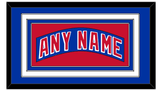 New York Nameplate - Road Blue (1990-2004) - Triple Mat 1