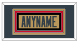 Vegas Nameplate - Alternate Gold - Triple Mat 3