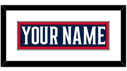 Columbus Nameplate - Home Navy Blue (2017-2022) - Essential Tier 1