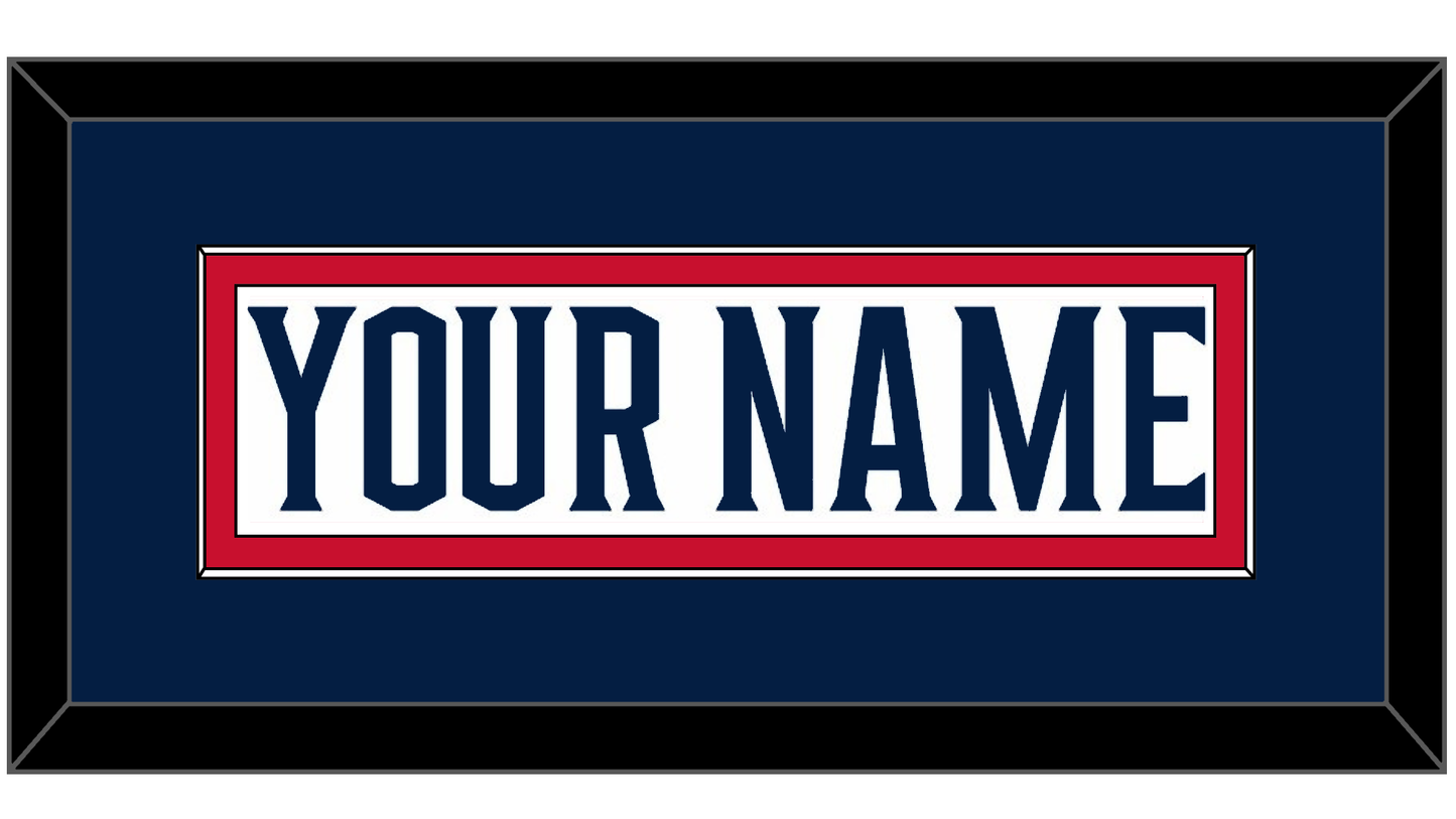 Columbus Nameplate - Road White (2017-2022) - Essential Tier 2