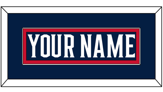 Columbus Nameplate - Home Navy Blue - Essential Tier 2