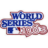 Baltimore Nameplate, Number & World Series Jersey Patch - Home White (1978-1988) - Triple Mat 2