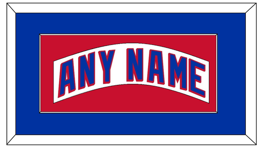 New York Nameplate - Road White - Essential Tier 3