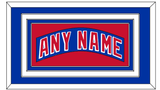 New York Nameplate - Road Blue (1990-2004) - Triple Mat 1