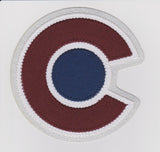 Colorado Nameplate, Number (Shoulder) & 2022 Stanley Cup Champions & Logo Patches - Road White - Double Mat 1