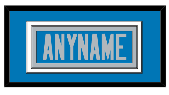 Detroit Nameplate - Alternate Blue - Double Mat 2