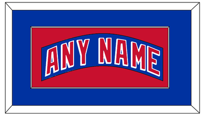 New York Nameplate - Home Blue - Essential Tier 2