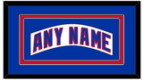 New York Nameplate - Home White (1990-2004) - Double Mat 3