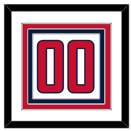 Washington Number (Back) - Road White - Premier Tier 1