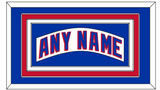New York Nameplate - Home White (1990-2004) - Triple Mat 2