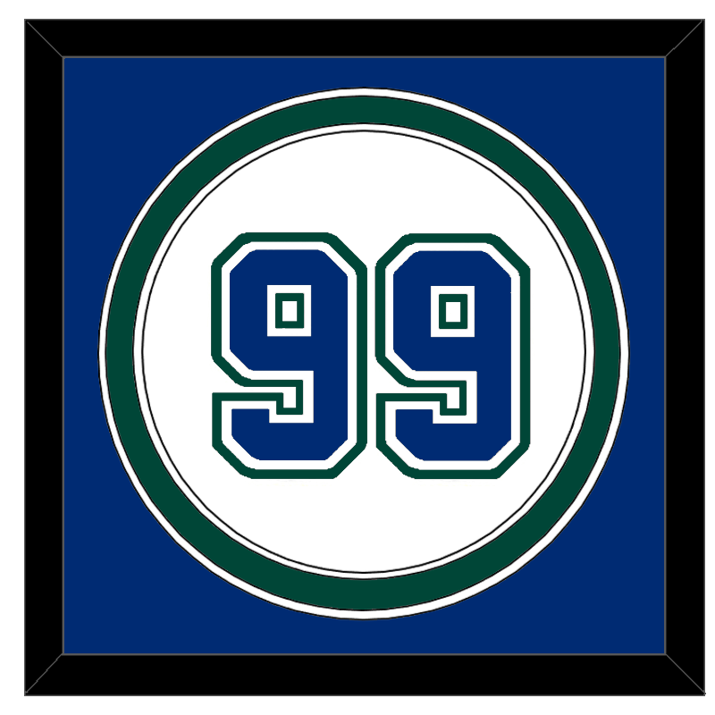 Tampa Bay Number - Alternate/Home White (2001-2007) - Signature Tier 2