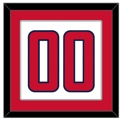 Washington Number (Back) - Road White - Essential Tier 1