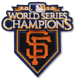 San Francisco Name & 3 World Series Champions Patches - Road Gray (2010-2021) - Single Mat 2