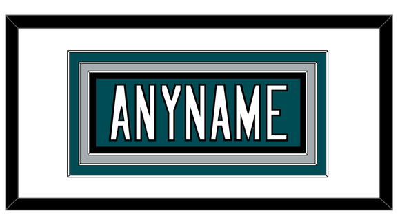 Philadelphia Nameplate - Home Green - Triple Mat 1