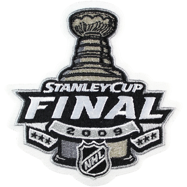 Pittsburgh Nameplate, Number (Shoulder) & 2 Stanley Cup Finals Patches - Road White (2007-2016) - Premier Tier 1