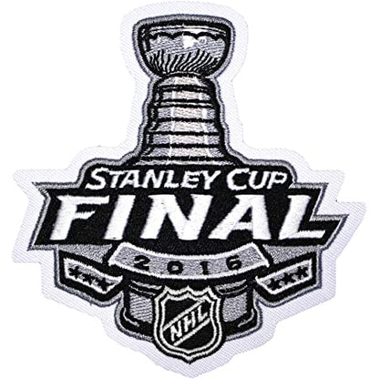 Pittsburgh Nameplate, Number (Shoulder) & 2 Stanley Cup Finals Patches - Road White (2007-2016) - Premier Tier 1