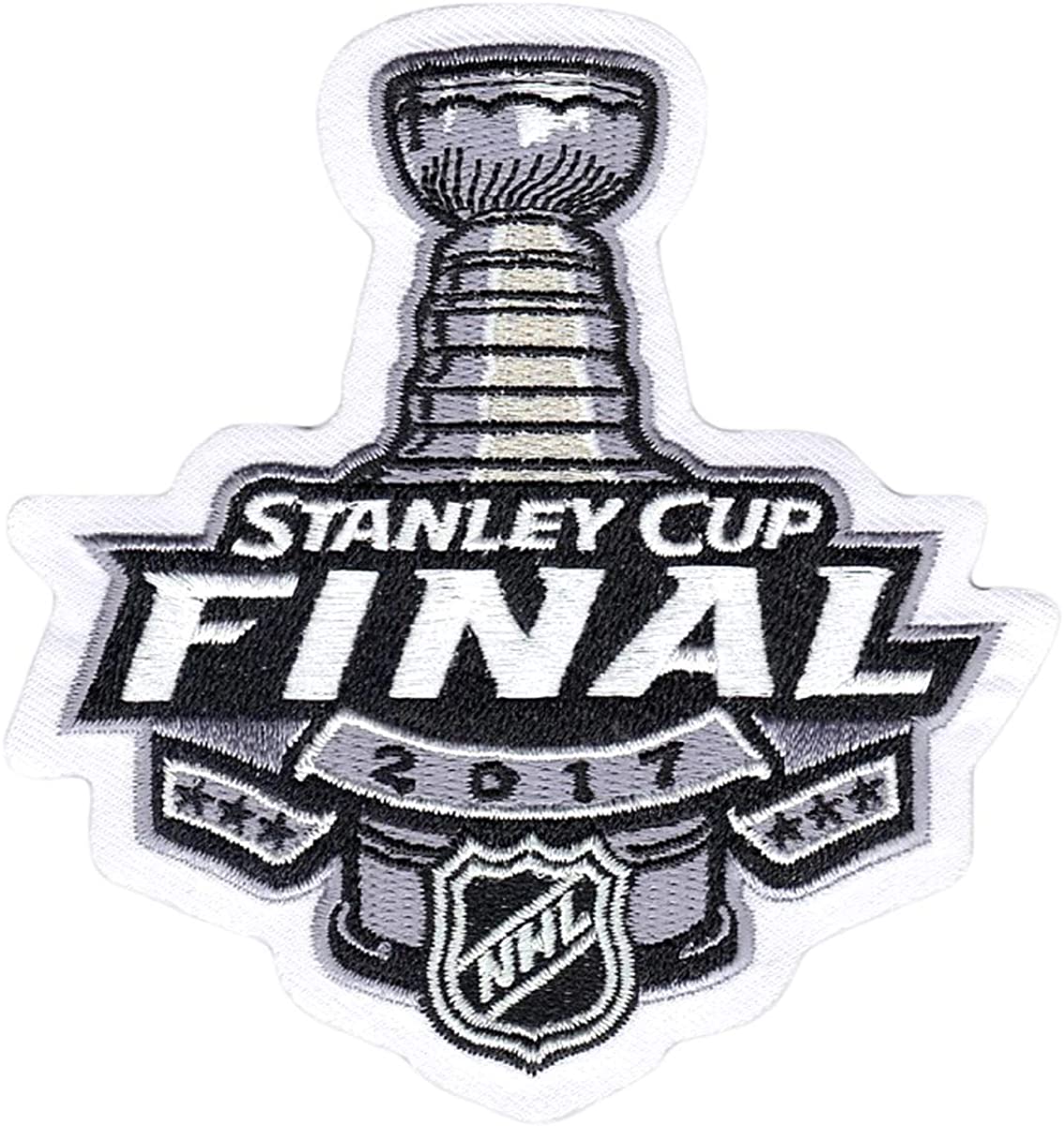 Pittsburgh Nameplate, Number (Shoulder) & 2 Stanley Cup Finals Patches - Road White (2007-2016) - Premier Tier 1