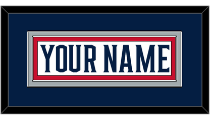 Columbus Nameplate - Road White (2017-2022) - Signature Tier 2