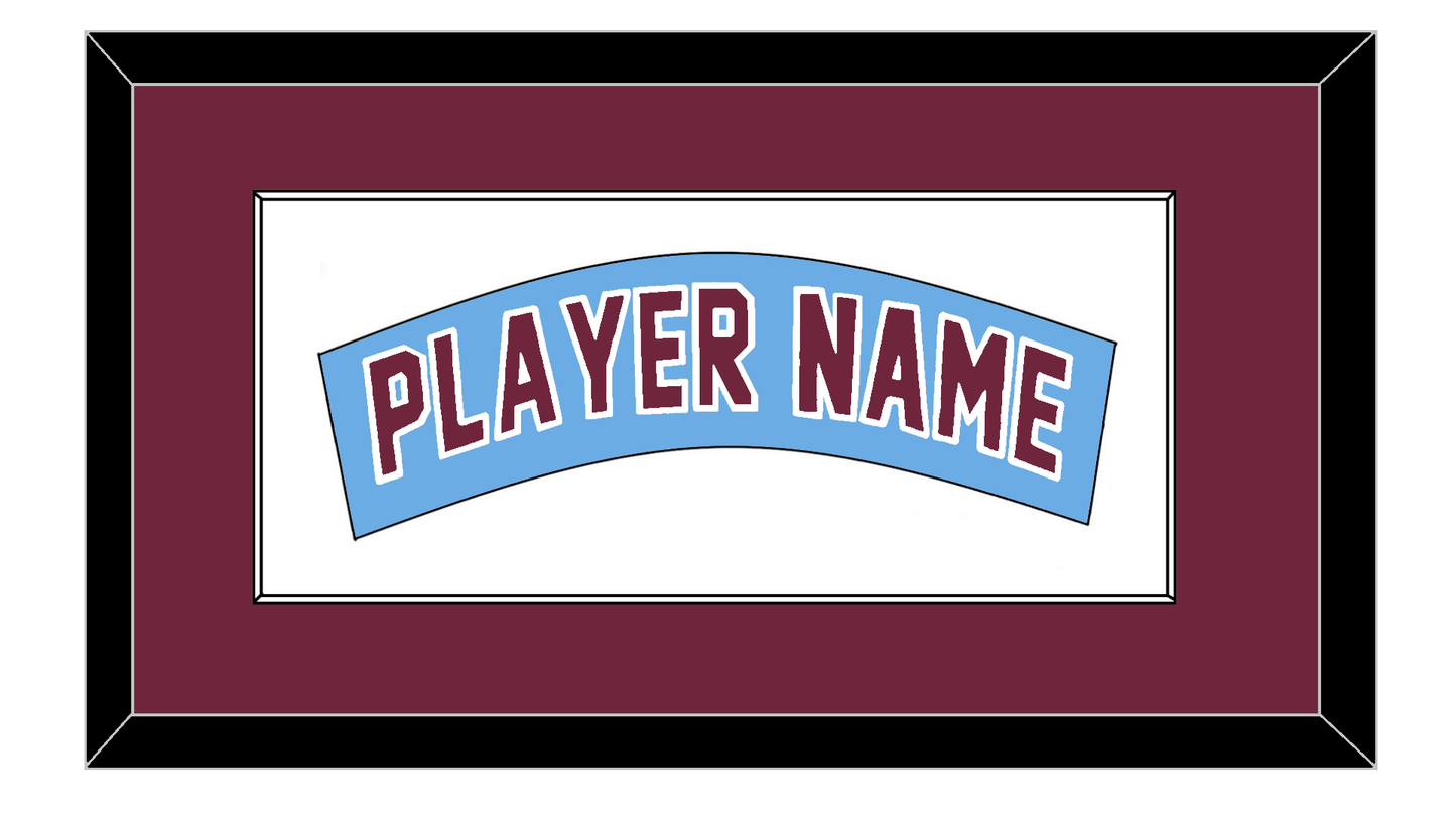 Philadelphia Nameplate - Road Powder Blue (1973-1986) - Essential Tier 2