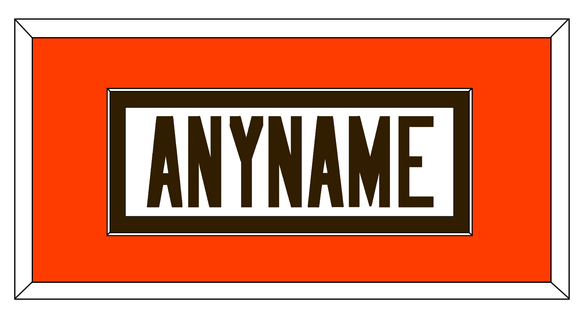 Cleveland Nameplate - Alternate White (2021) - Single Mat 3