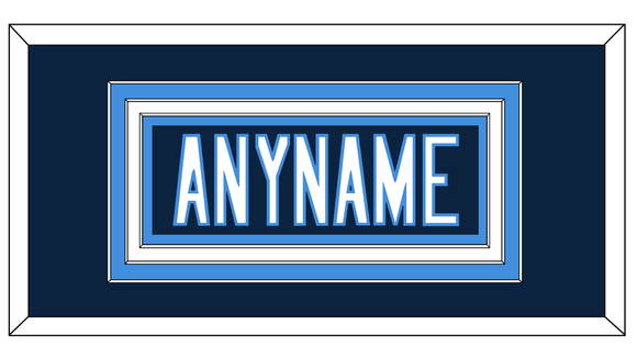 Tennessee Nameplate - Home Blue - Triple Mat 3