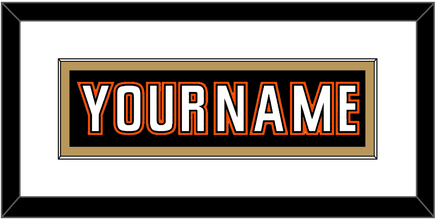 Anaheim Nameplate - Home Black (2014-2024) - Essential Tier 1