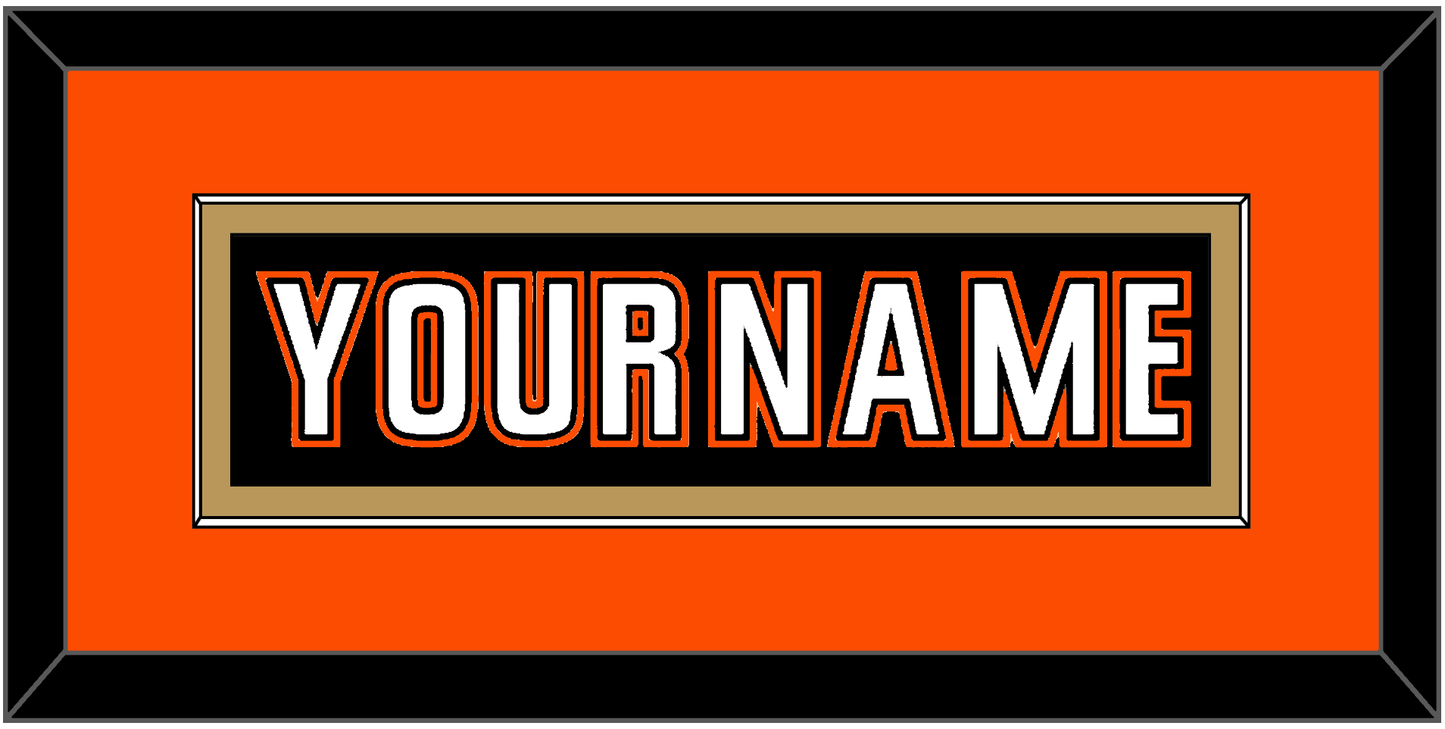 Anaheim Nameplate - Home Black (2014-2024) - Essential Tier 2