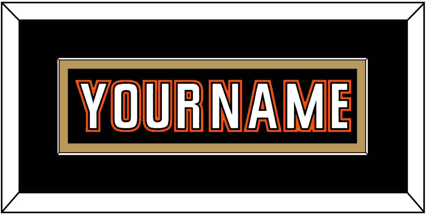 Anaheim Nameplate - Home Black (2014-2024) - Essential Tier 3