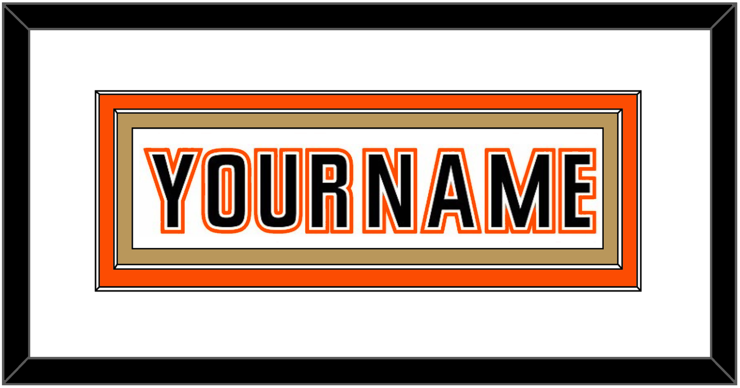 Anaheim Nameplate - Road White (2014-2024) - Signature Tier 1