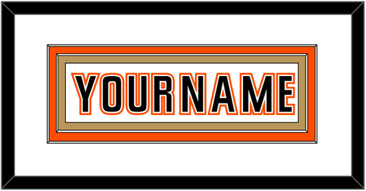 Anaheim Nameplate - Road White (2014-2024) - Signature Tier 1