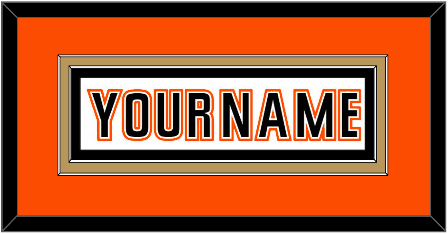 Anaheim Nameplate - Road White (2014-2024) - Signature Tier 3