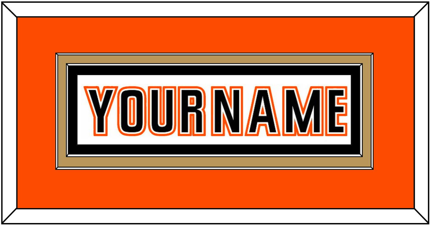 Anaheim Nameplate - Road White (2014-2024) - Signature Tier 3