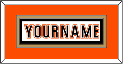 Anaheim Nameplate - Road White (2014-2024) - Signature Tier 3