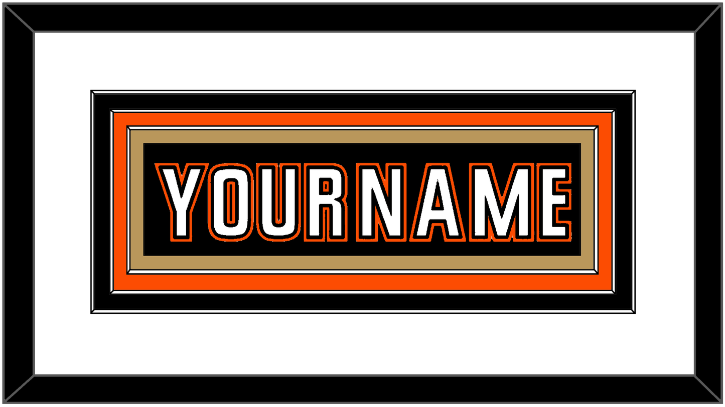 Anaheim Nameplate - Home Black (2014-2024) - Premier Tier 1