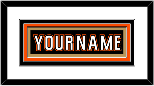 Anaheim Nameplate - Home Black (2014-2024) - Premier Tier 1