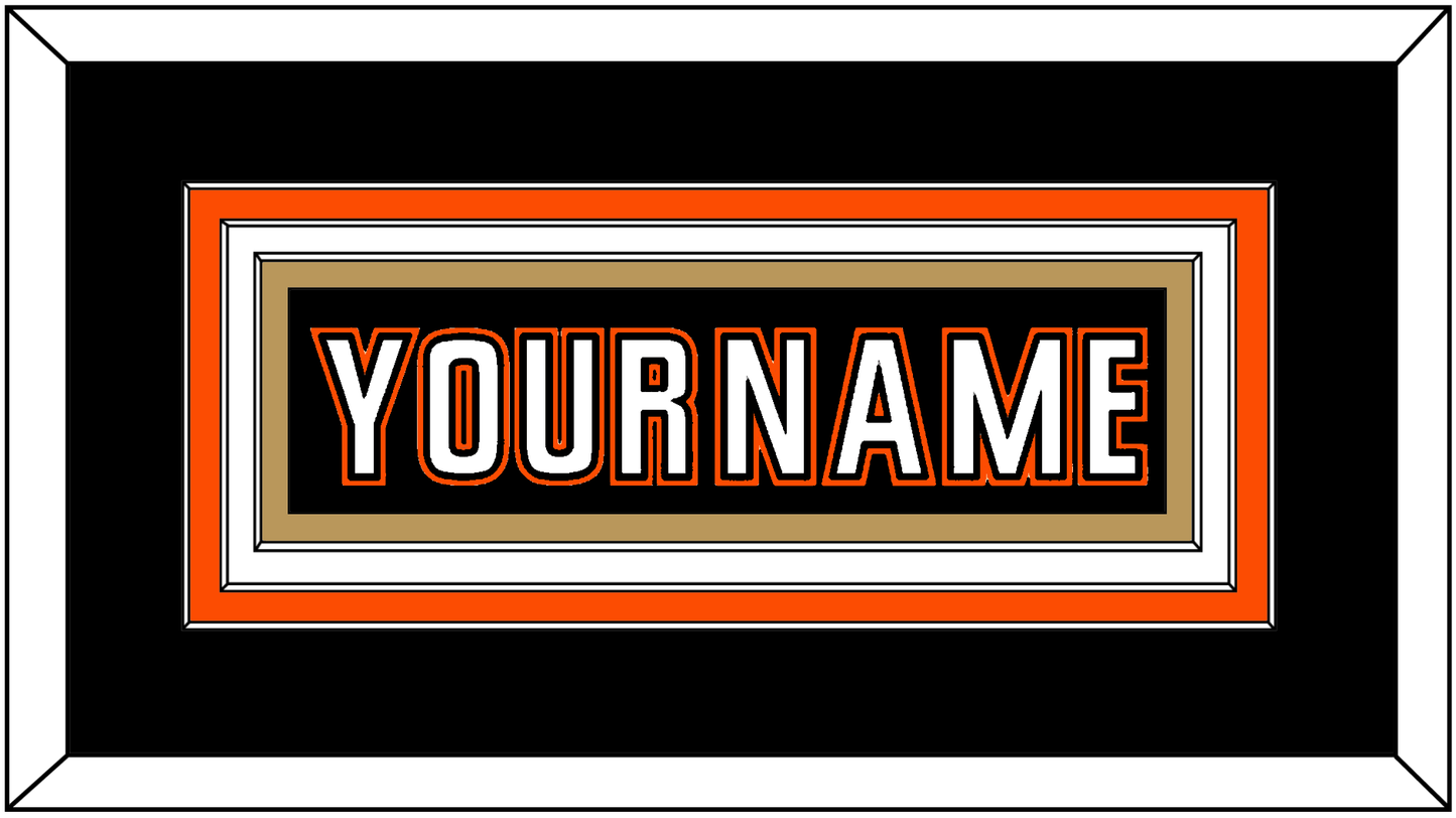 Anaheim Nameplate - Home Black (2014-2024) - Premier Tier 3