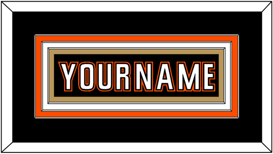 Anaheim Nameplate - Home Black (2014-2024) - Premier Tier 3