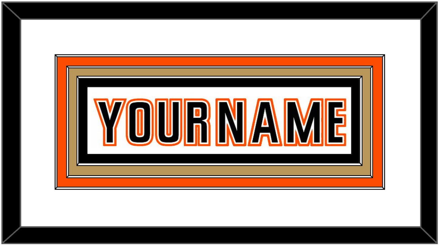 Anaheim Nameplate - Road White (2014-2024) - Premier Tier 1
