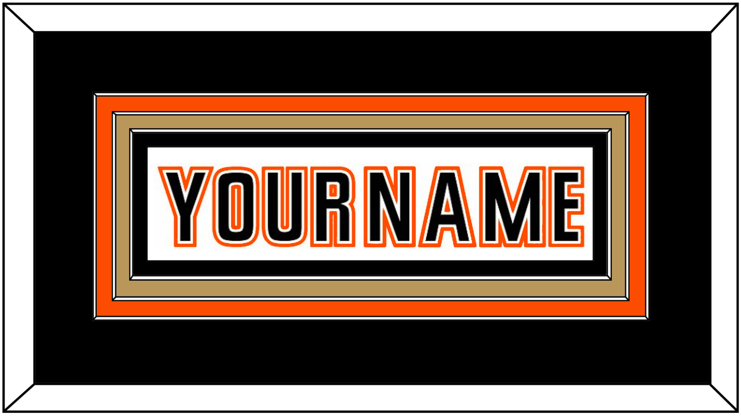 Anaheim Nameplate - Road White (2014-2024) - Premier Tier 2