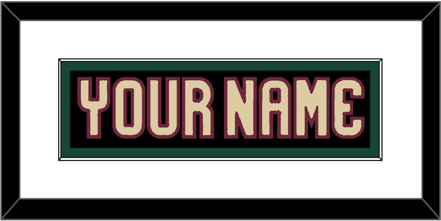 Arizona Nameplate - Home Black - Essential Tier 1