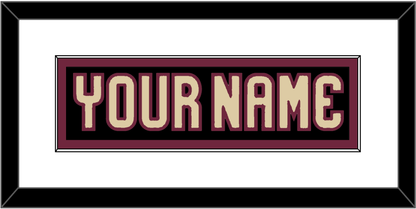 Arizona Nameplate - Home Black - Essential Tier 2